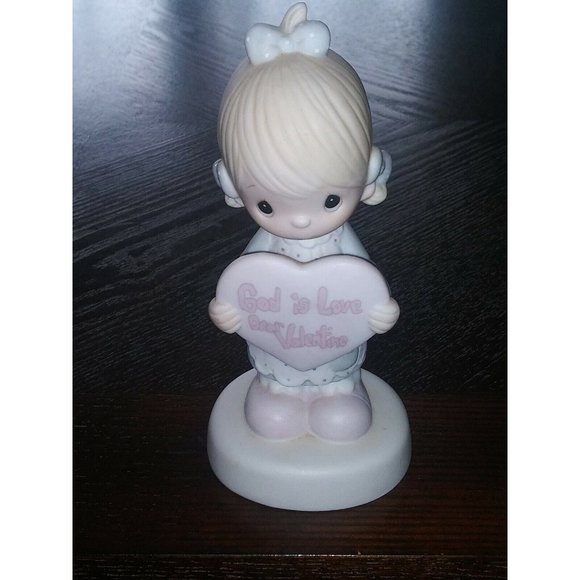 Accents | Precious Moments By Enesco God Is Love Dear Valentine E7154 ...